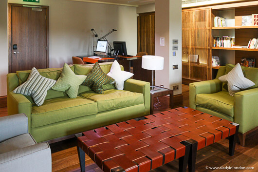 Library in the Waldorf Astoria Syon Park hotel