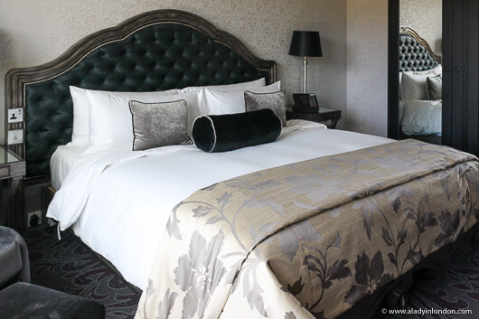 Guest room at the Waldorf Astoria Syon Park hotel