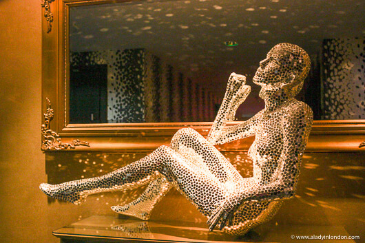 Sculpture in the spa at the London Waldorf Astoria Syon Park