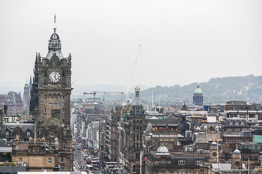 View of Edinburgh from Calton Hill