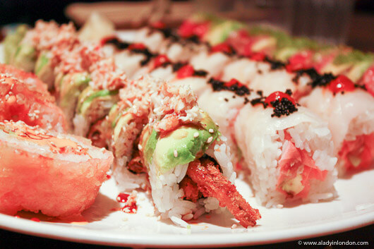 Sushi at Zushi Puzzle in San Francisco, California