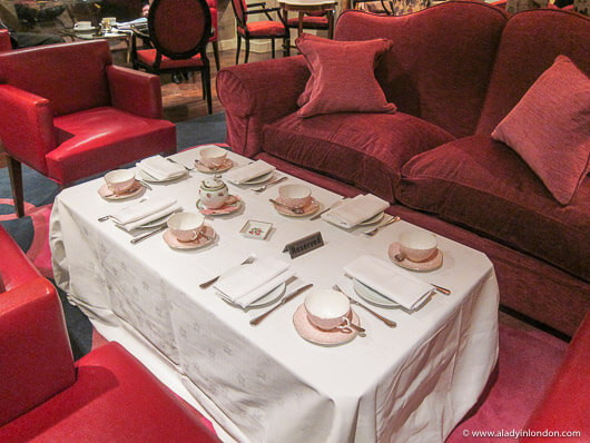 Afternoon Tea Table at the Sofitel London St James