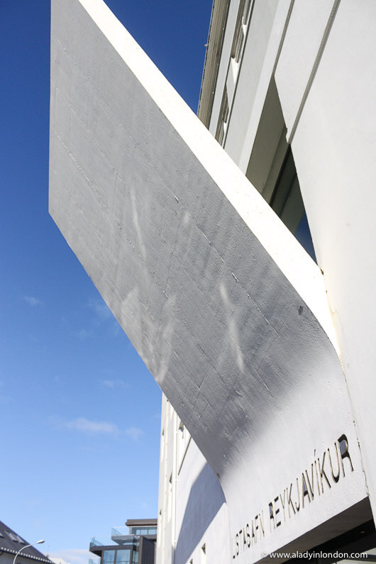 Art museum in Reykjavik, Iceland
