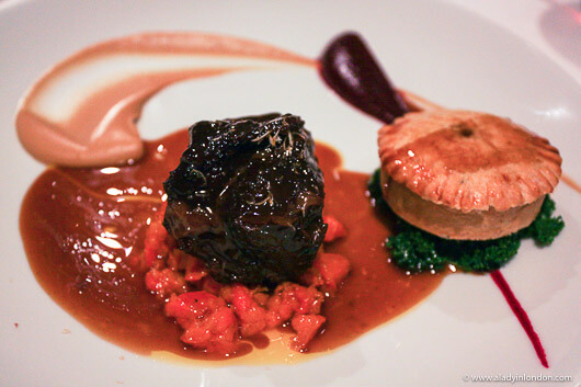 Beef Cheek at Kitchen W8 Restaurant