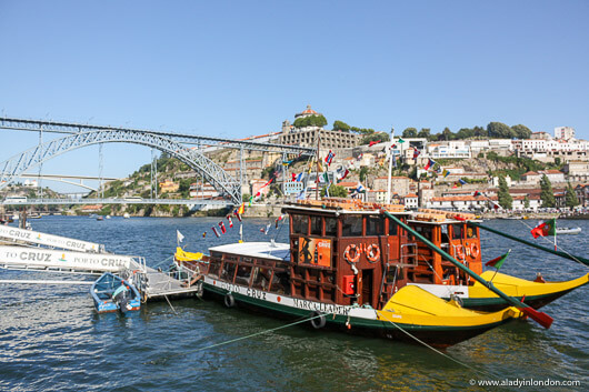 Boats in Porto, Portugal