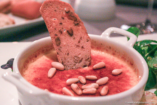 Dinner at i Portici in Bologna, Italy