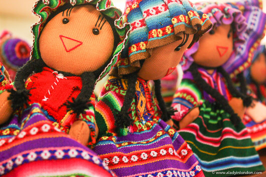 Dolls for sale in Cuzco, Peru