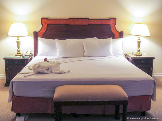 Room at the Palacio del Inka hotel in Cuzco, Peru