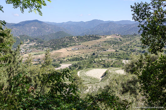 Valley in the Hills in Cyprus