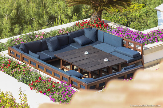 Romantic Terrace at the Anassa Hotel in Cyprus