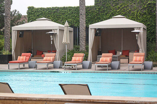 Pool at the San Diego Marriott Del Mar hotel in California