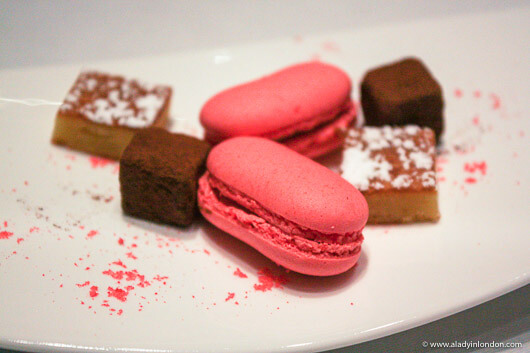 Petit Fours at Ametsa restaurant in London