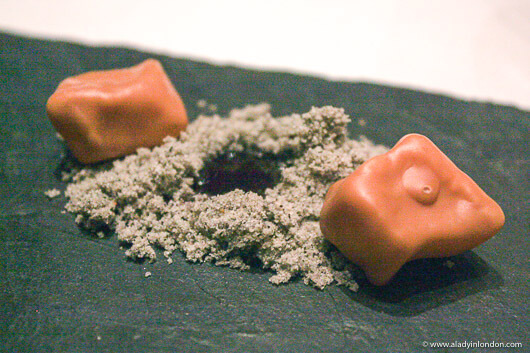 Dessert at Ametsa Restaurant in London