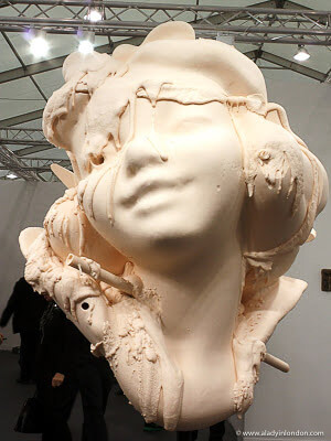 Sculpture at the Frieze Art Fair in London