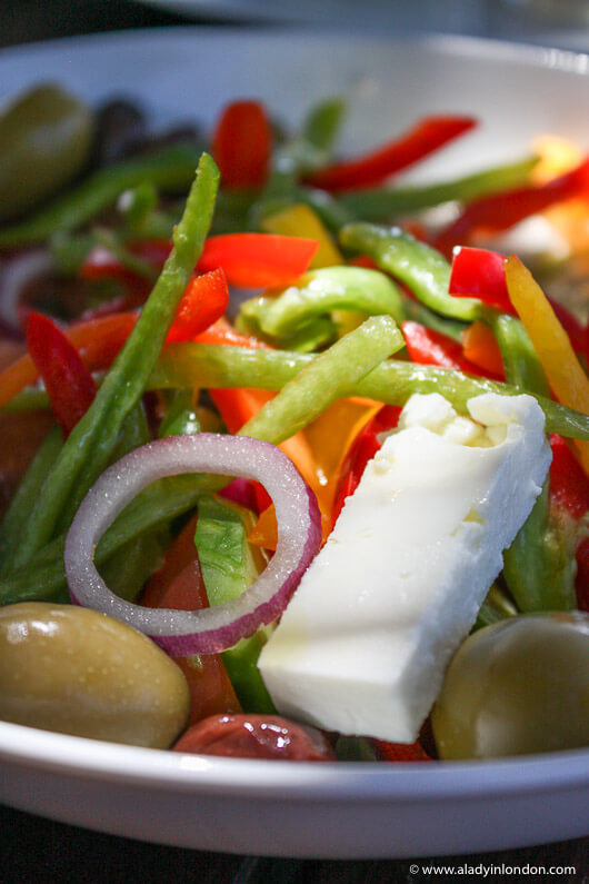 Greek Salad in Cyprus