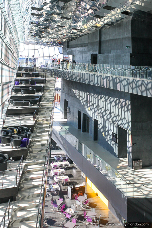 Harpa concert hall in Reykjavik, Iceland