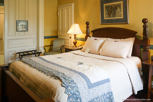 Room in St James Hotel in Red Wing, Minnesota