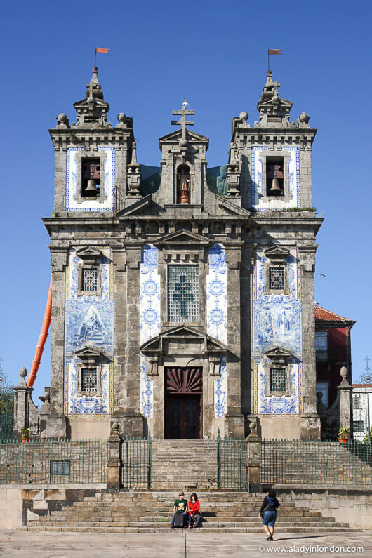 Igreja de Santo Ildefonso church in Porto, Portugal