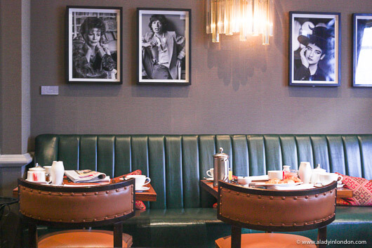 Restaurant at The Kensington Hotel in London