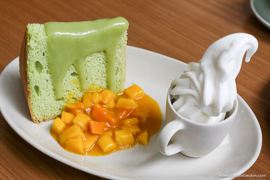 Cake at JP teres Restaurant in Kuala Lumpur