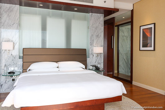 Hotel room at the Grand Hyatt Kuala Lumpur
