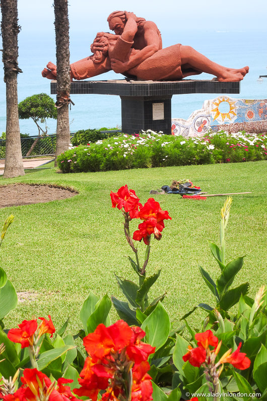 Lovers Park in Lima, Peru