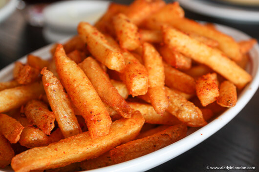Fries at MASH in Copenhagen Airport
