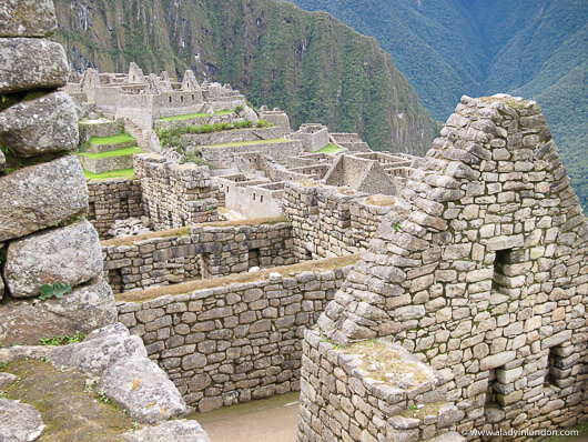 Inca ruins in Machu Picchu, Peru