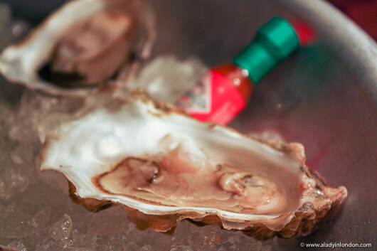 Oysters at MASH in Copenhagen