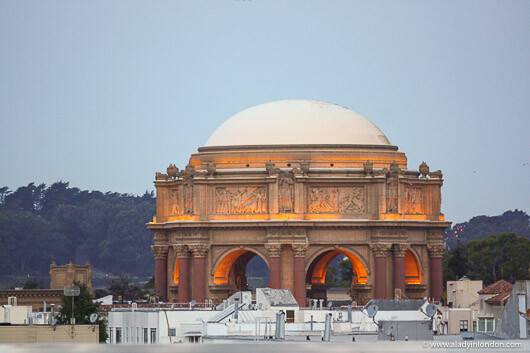 Palace of Fine Arts at Sunrise in San Francisco