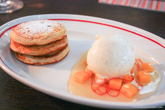 Pancakes at MASH in Copenhagen Airport