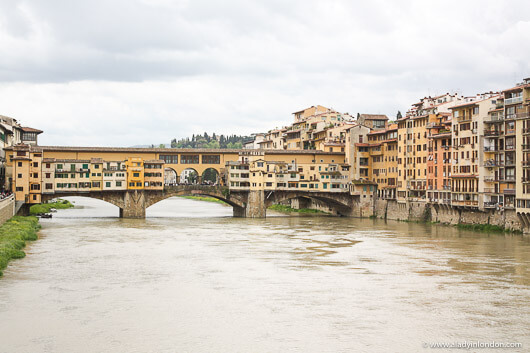 Ponte Vecchio in Florence, Italy