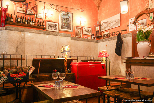Restaurant in Florence, Italy