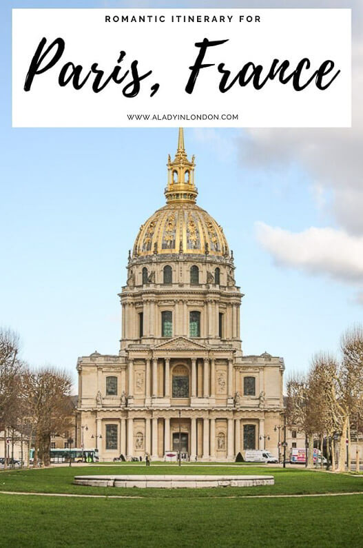 Romantic Paris Itinerary