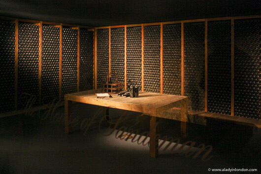 Sandeman wine cellar at Quinta do Seixo winery in the Douro Valley, Portugal