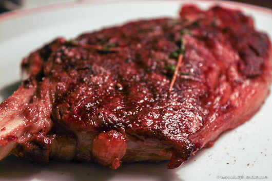 Danish Steak at MASH restaurant in London