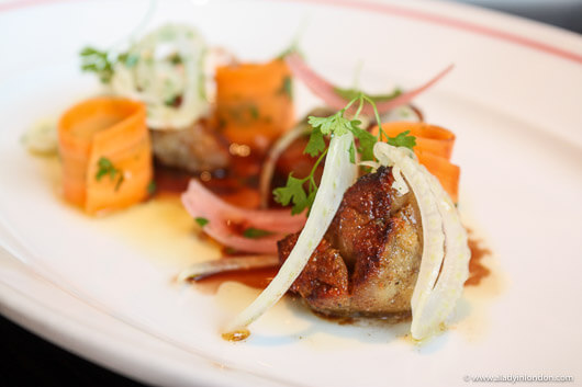 Sweetbreads at MASH in Copenhagen
