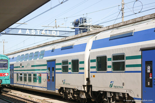 Train to Florence, Italy
