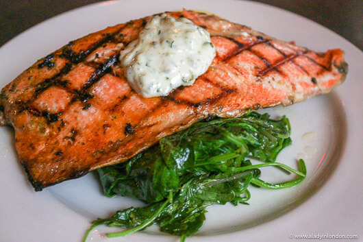 Trout for Dinner at By Word of Mouth, Big Sky, Montana