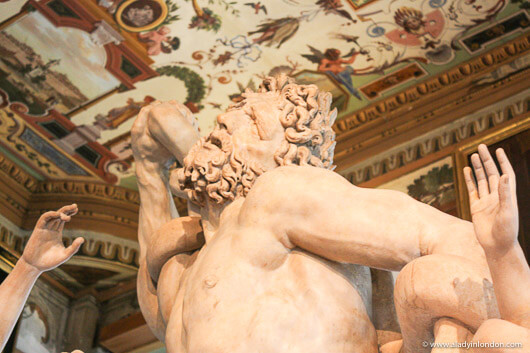 Sculpture in the Uffizi Gallery