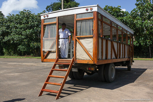Vehicle at Puerto Maldonado Airport in Peru
