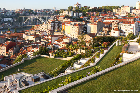 View of Vila Nova de Gaia from The Yeatman Hotel