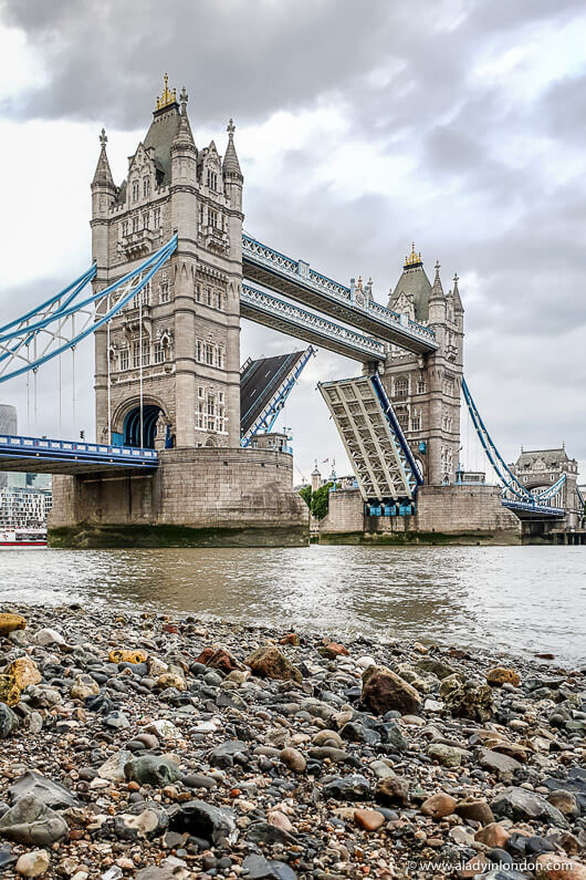 Tower Bridge on the Thames in London