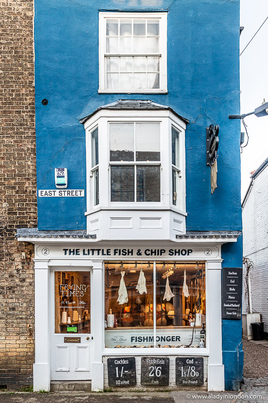 Southwold Fish and Chip Shop in England