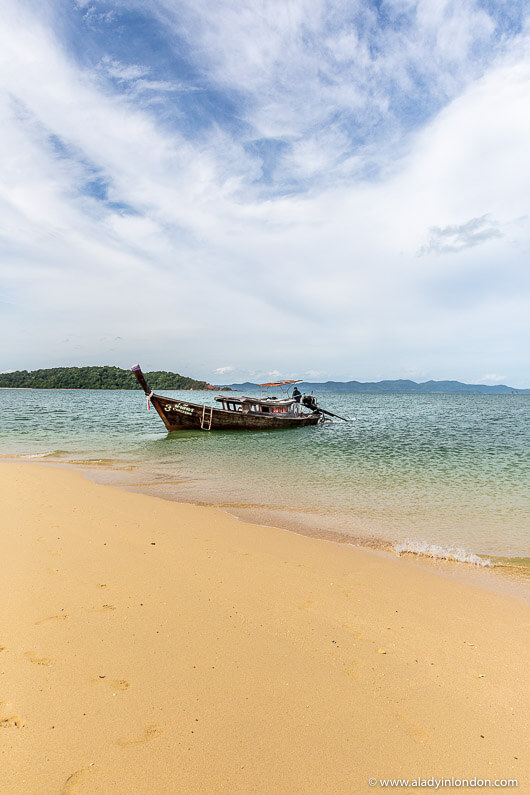 Boat on Phae Island, Thailand