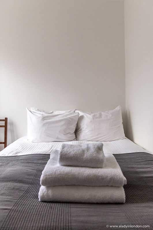 Bed in an Edinburgh Apartment