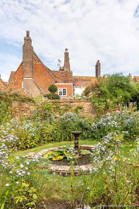 Lamb House Garden in Rye, East Sussex