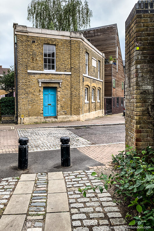 Rotherhithe Houses on the Thames in London