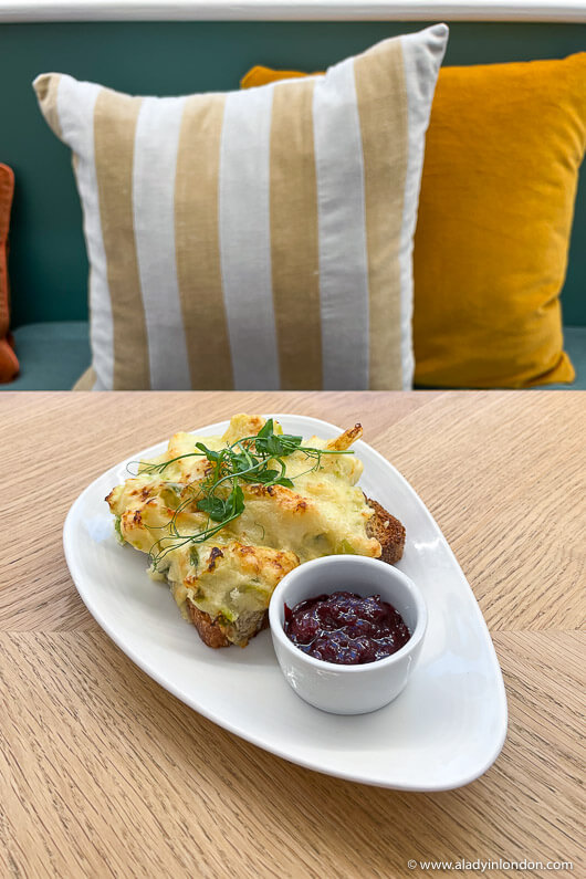 Cauliflower Toast at The Elder Press Cafe, Hammersmith, London
