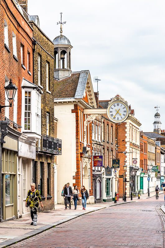 Rochester Street in Kent, England